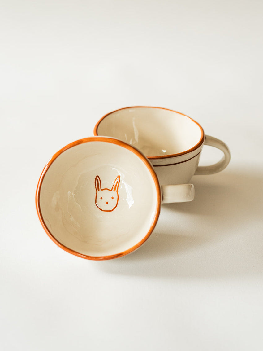 Melrose Icon Mug - Bunny - Set of 2