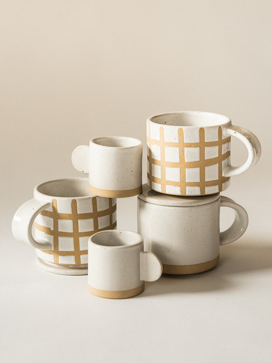 Speckle Mug With Lid - Set of 2