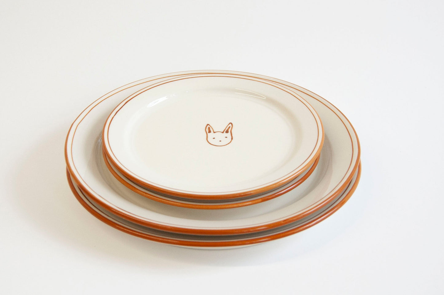Melrose Icon Plates - Bunny - Set of 4