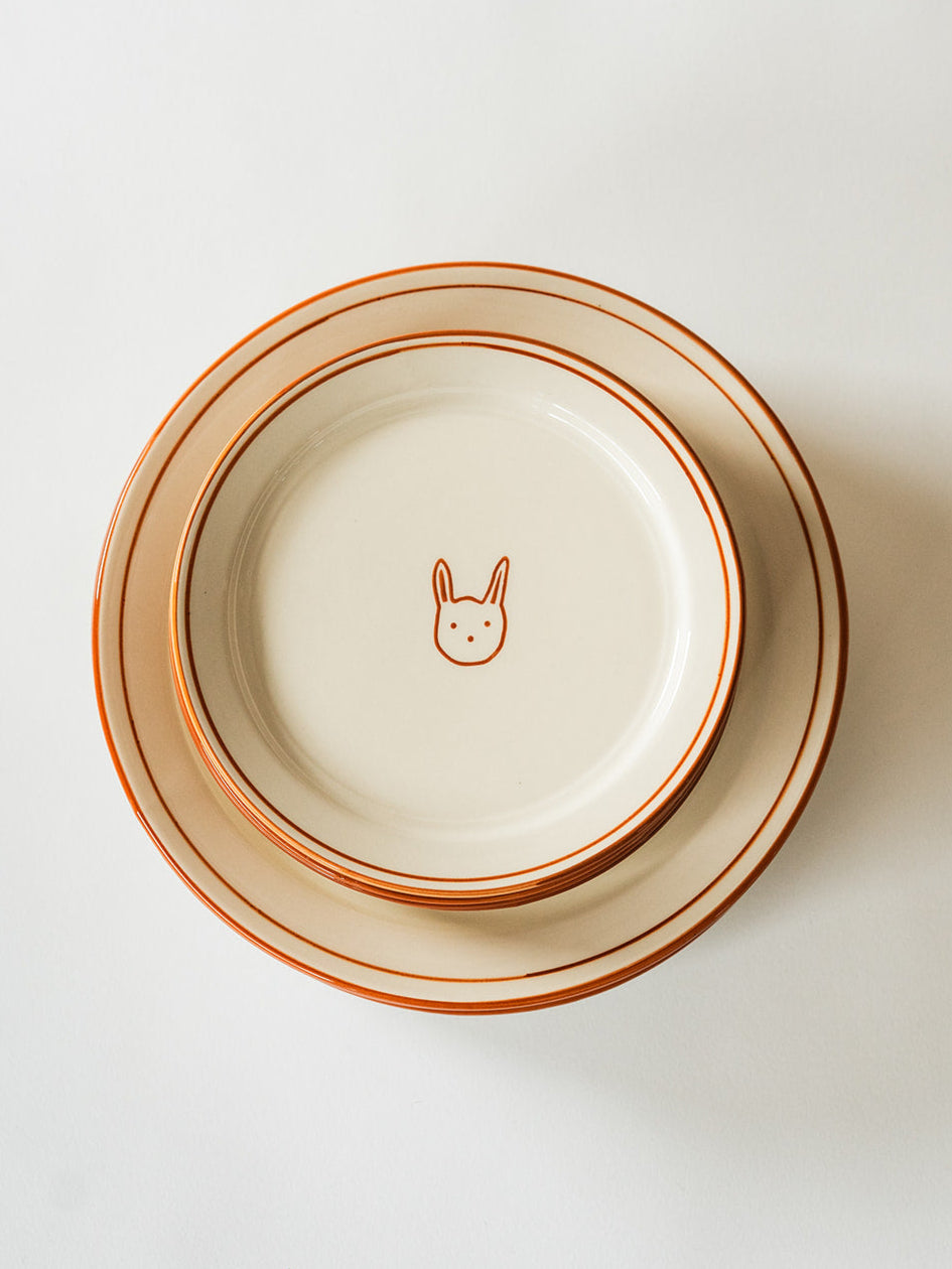 Melrose Icon Plates - Bunny - Set of 4