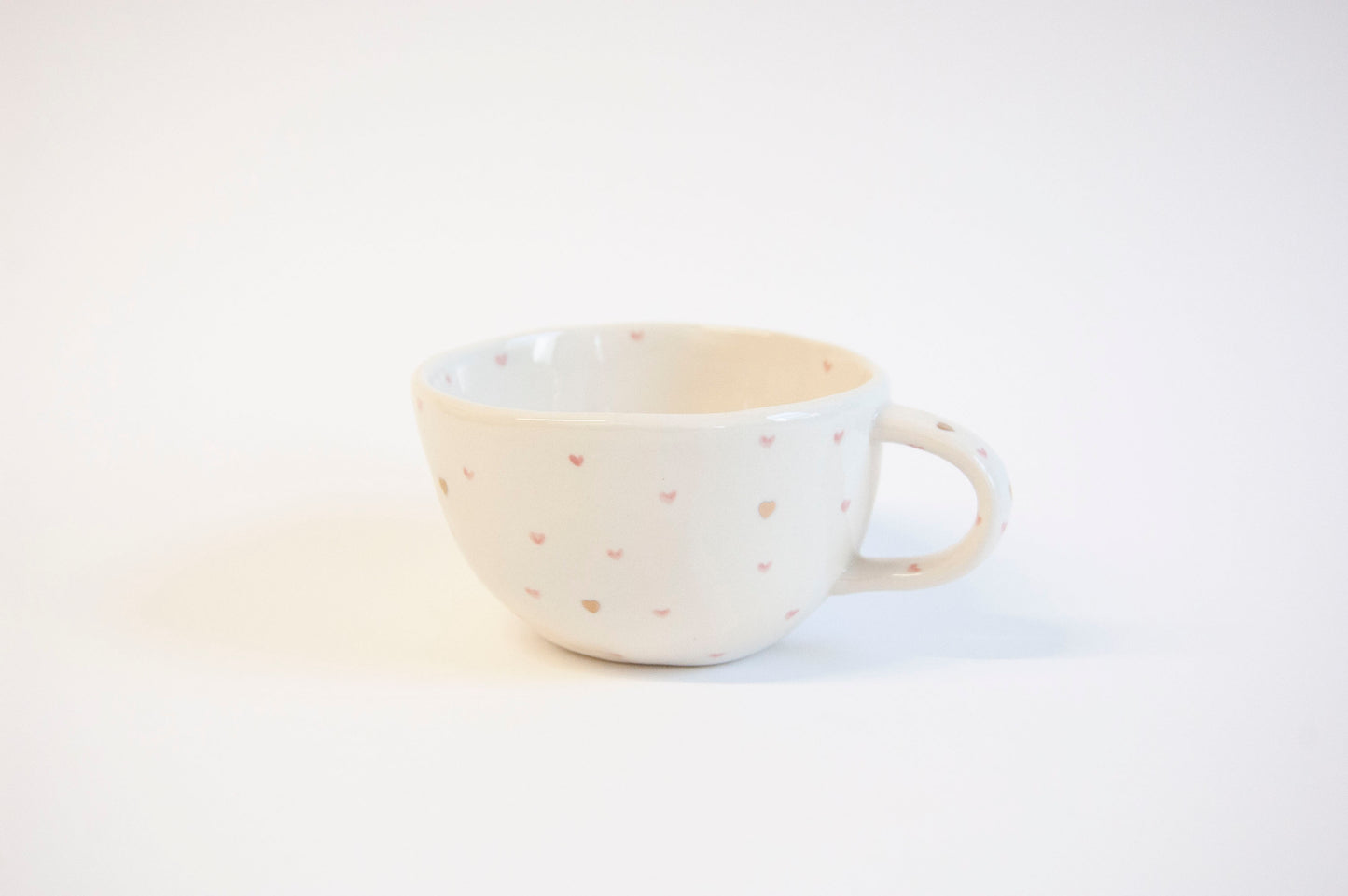 Sweetheart Mug - Set of 2-Mug-PINK/GOLD-ZWEIBIE