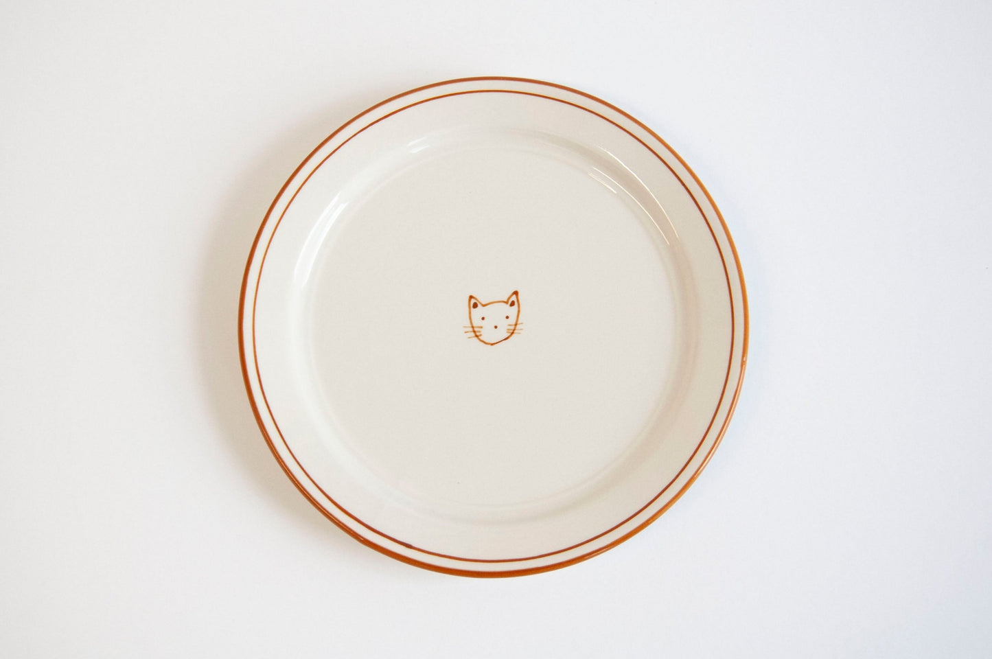 Cat Salad Plate