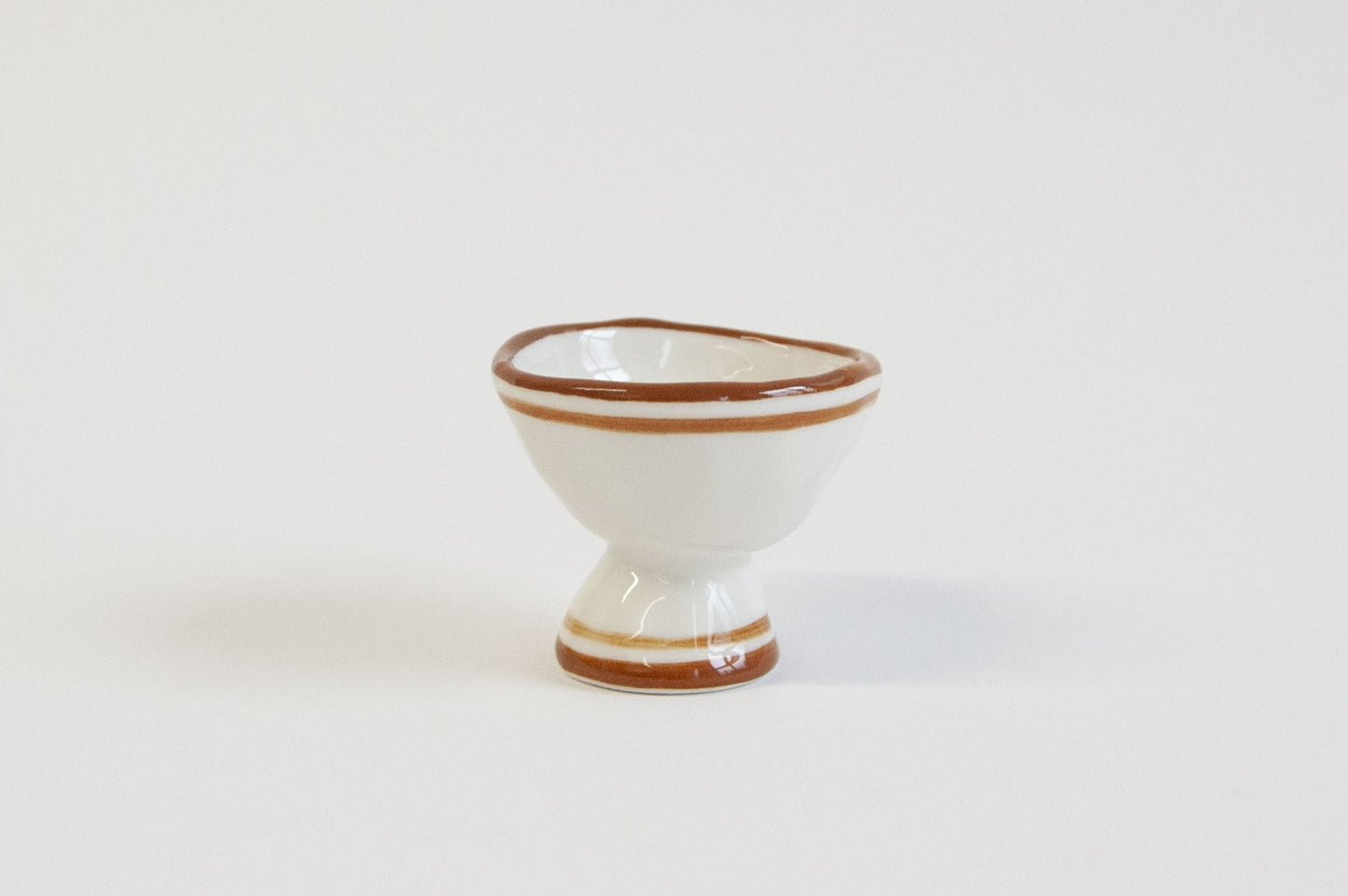 Melrose Egg Cup - Set of 4-Egg Cup-Brown-ZWEIBIE