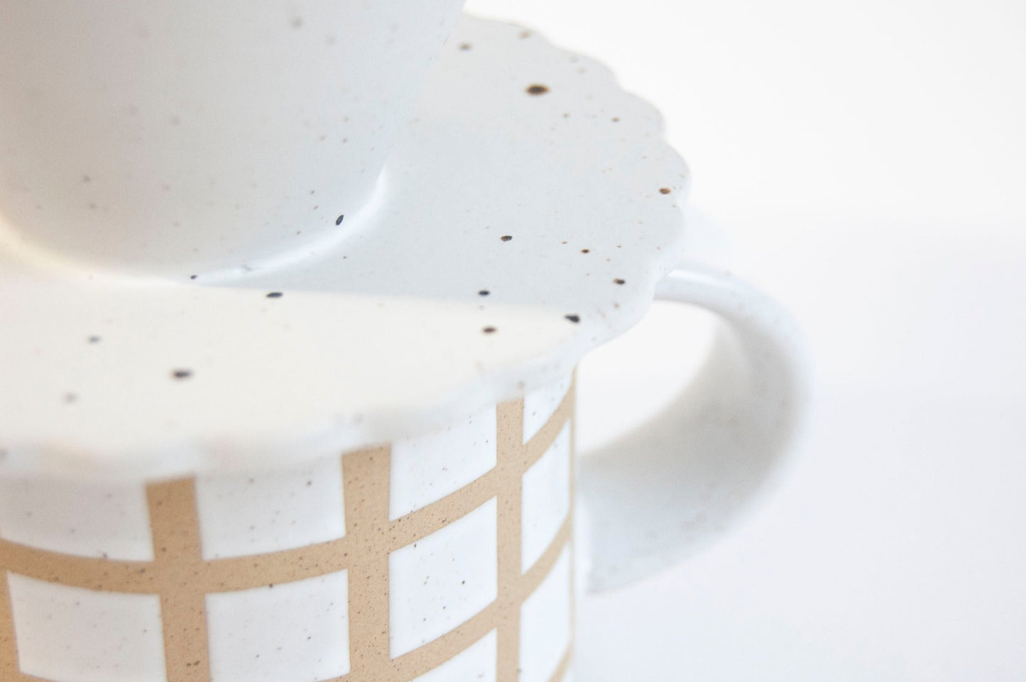Speckle Pour Over Coffee Dripper