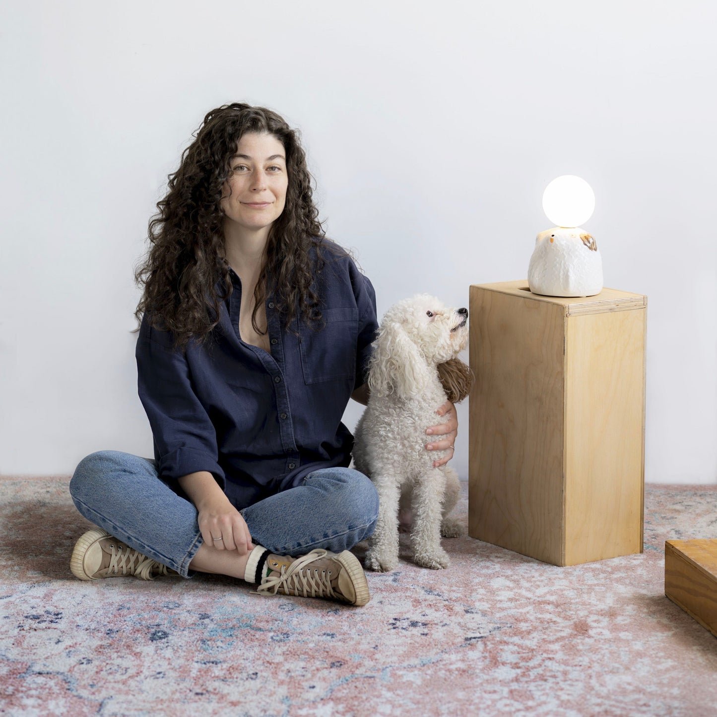 Kirbie Table Lamp-Lamp-ZWEIBIE