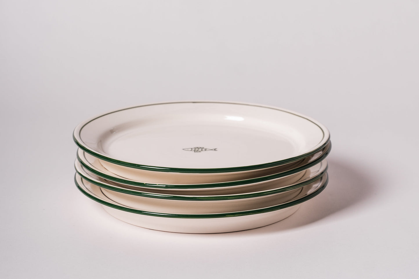 Melrose Icon Plates - Fish - Set of 4- ZWEIBIE