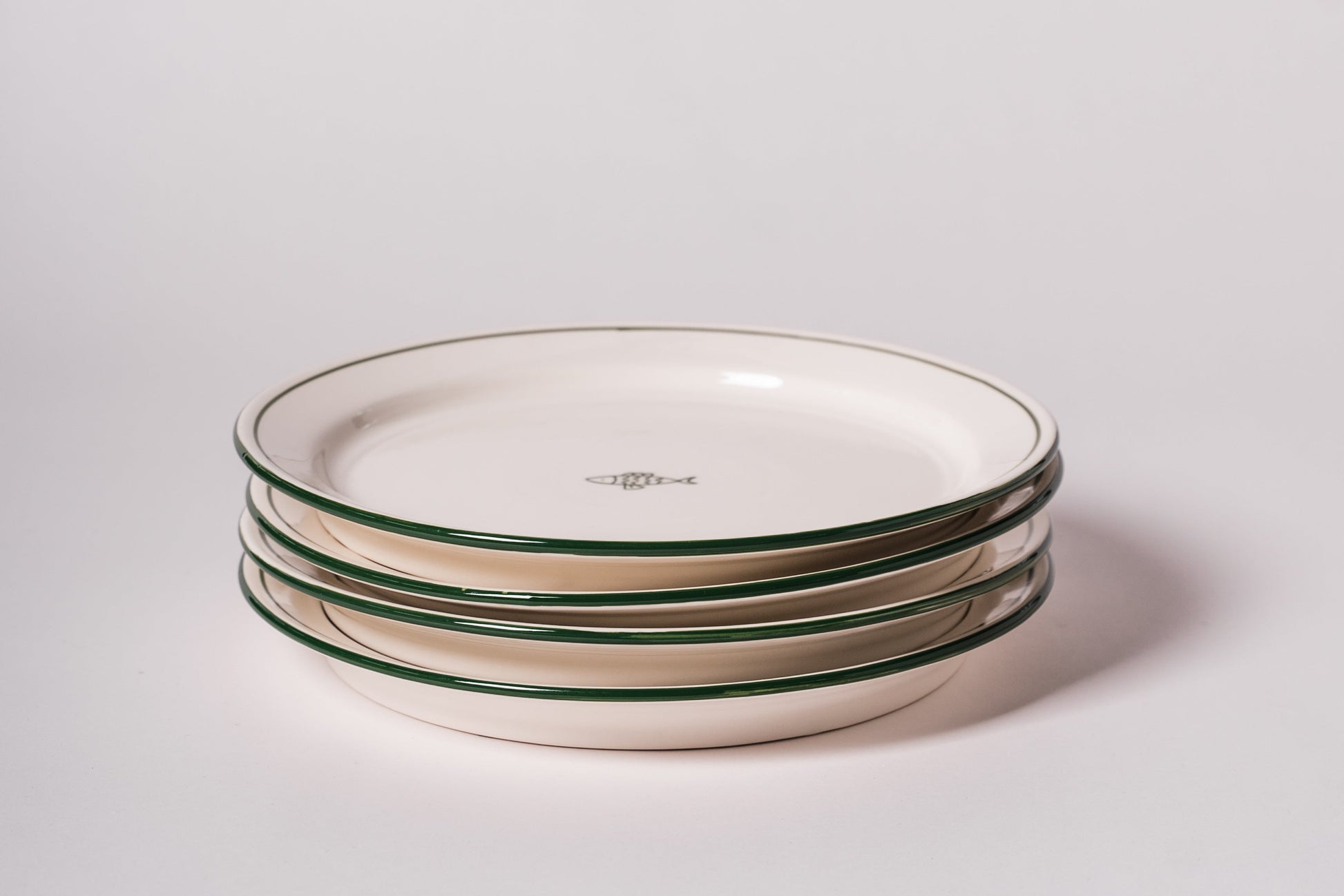 Melrose Icon Plates - Fish - Set of 4- ZWEIBIE