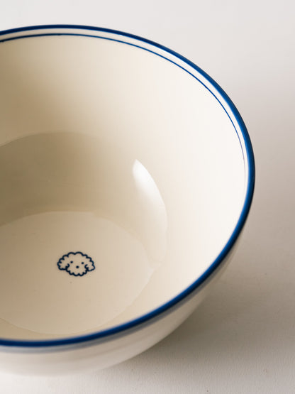 Melrose Icon Serving Bowl - Fluffy Dog - ZWEIBIE