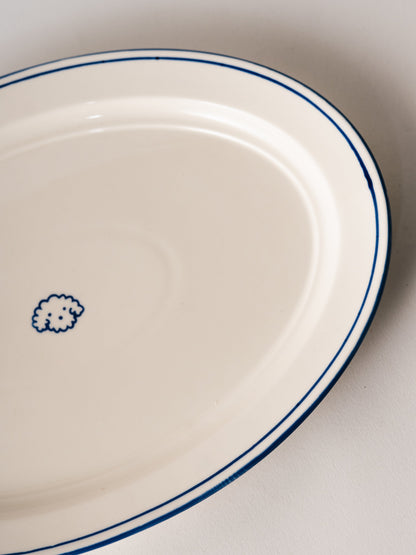 Melrose Icon Serving Platter - Fluffy Dog - ZWEIBIE