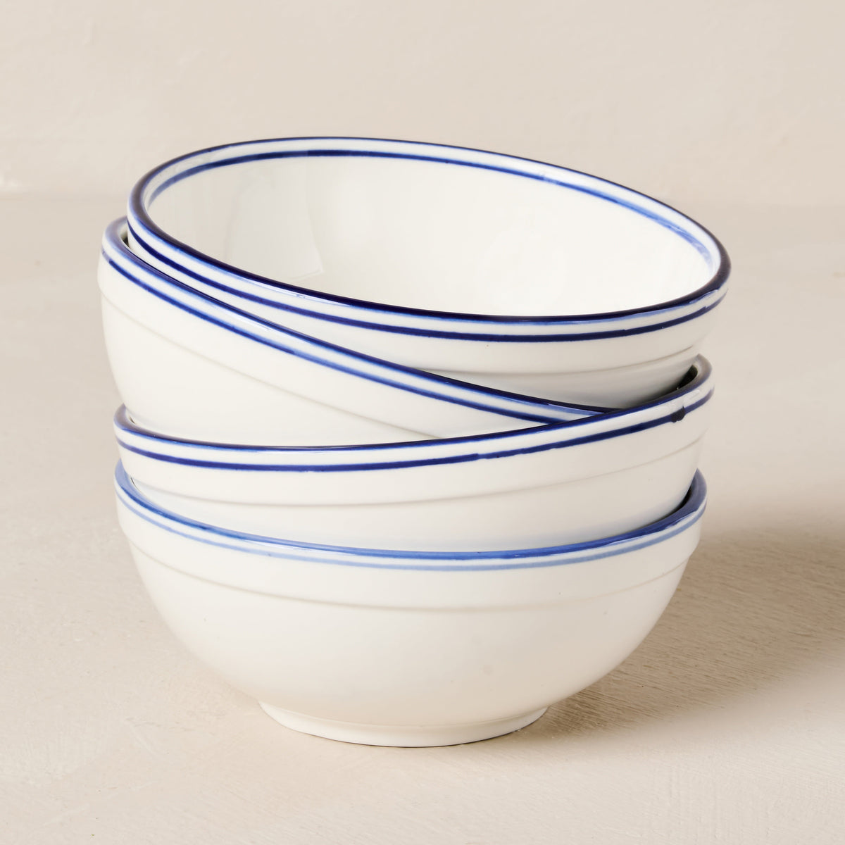 Melrose Icon Cereal Bowl S/4 - Fluffy Dog