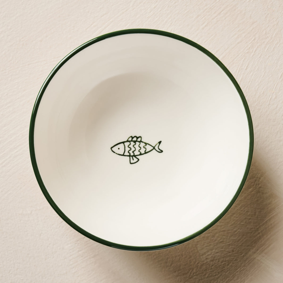 Melrose Icon Cereal Bowl S/4 - Green Fish