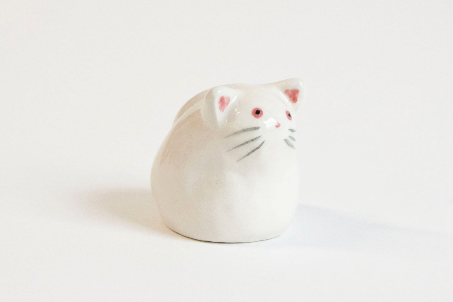 Cat Decorative Object - Set of 3 (Grey/White/Tabby)