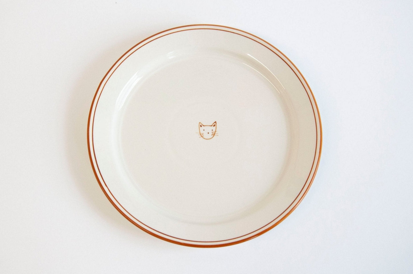 Cat Dinner Plate