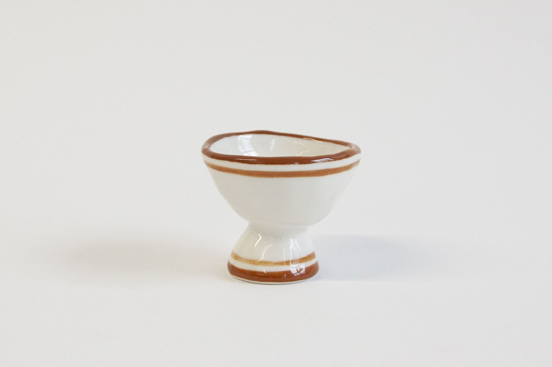 Melrose Egg Cup - Set of 4-Egg Cup-Brown-ZWEIBIE