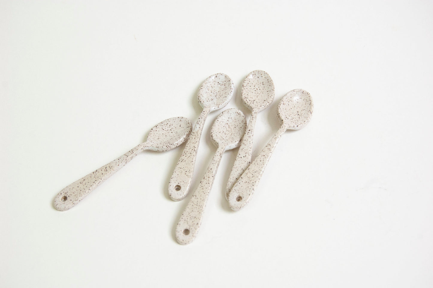 Mini Speckled Sugar Spoon