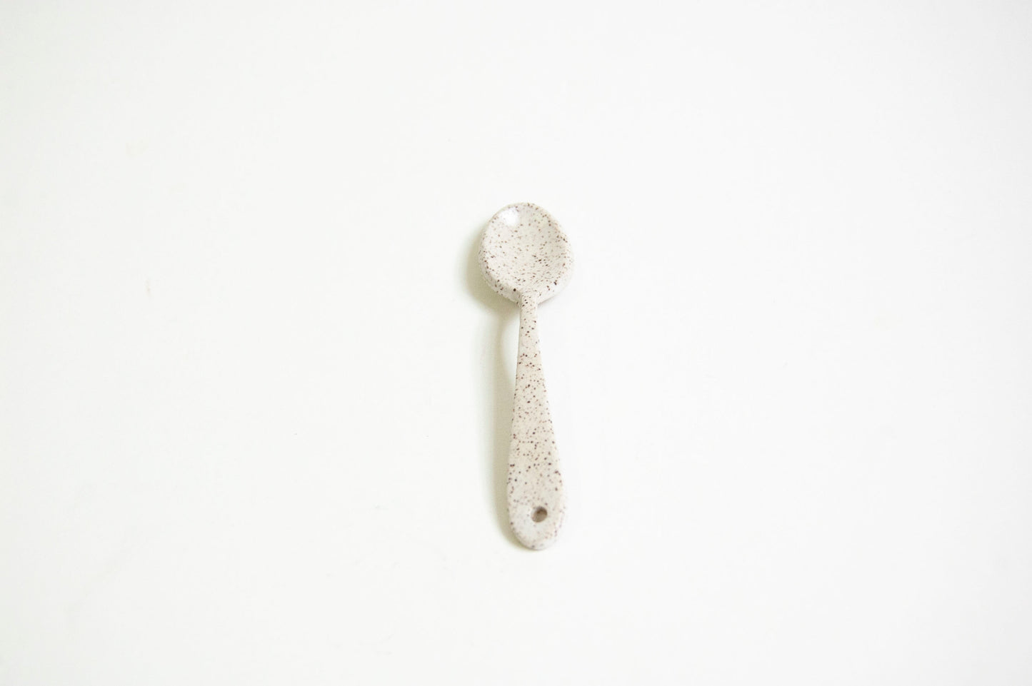 Mini Speckled Sugar Spoon