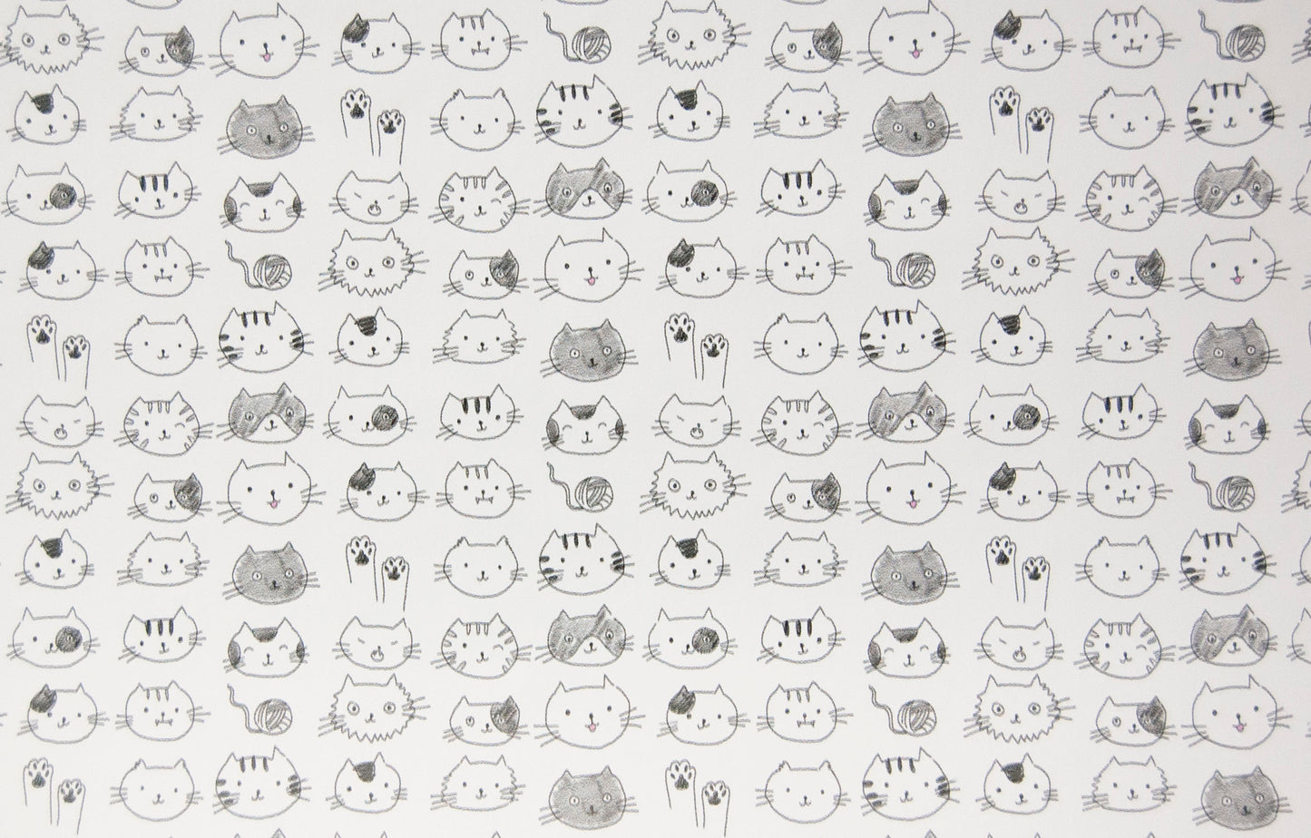 Cat Portrait Peel & Stick Wallpaper