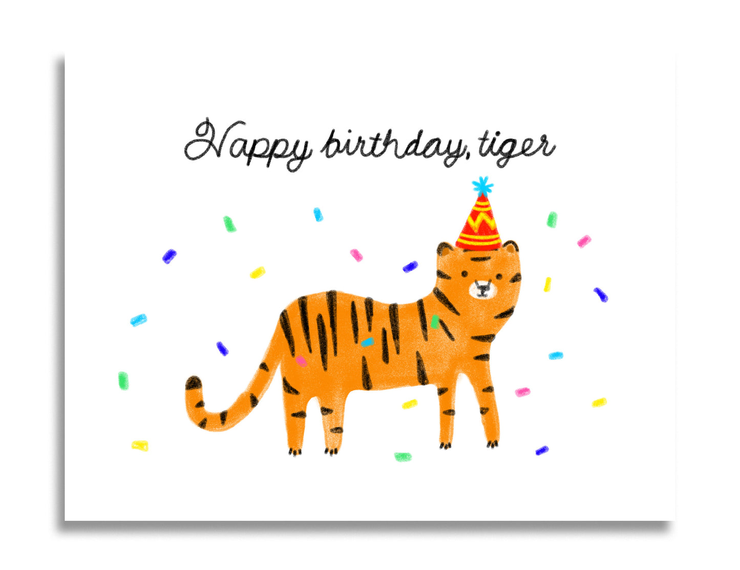 Happy Birthday, Tiger Card