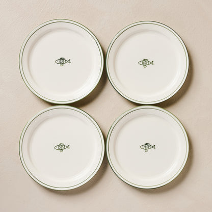 Melrose Icon Plates - Fish - Set of 4