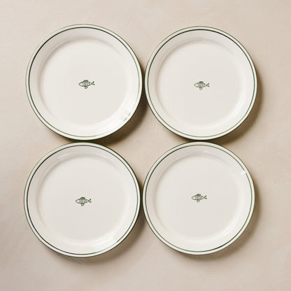 Melrose Icon Plates - Fish - Set of 4