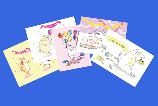 Dog Birthday 5-Card Bundle