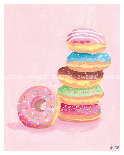 Doughnuts Print - 8x10