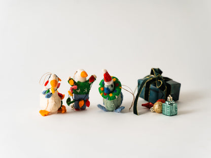 Piper Pigeon Felted Ornament