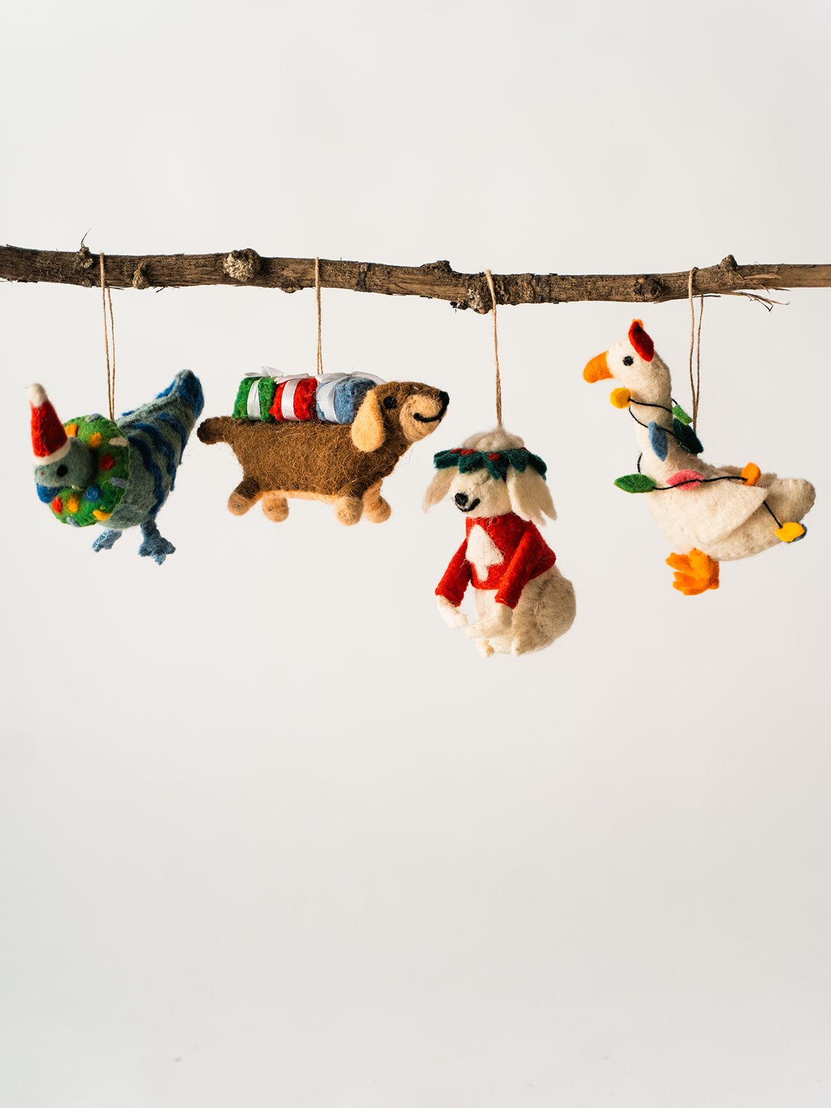 Piper Pigeon Felted Ornament