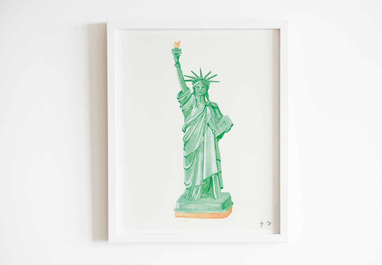 Statue of Liberty Print - 8x10