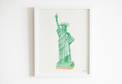 Statue of Liberty Print - 8x10