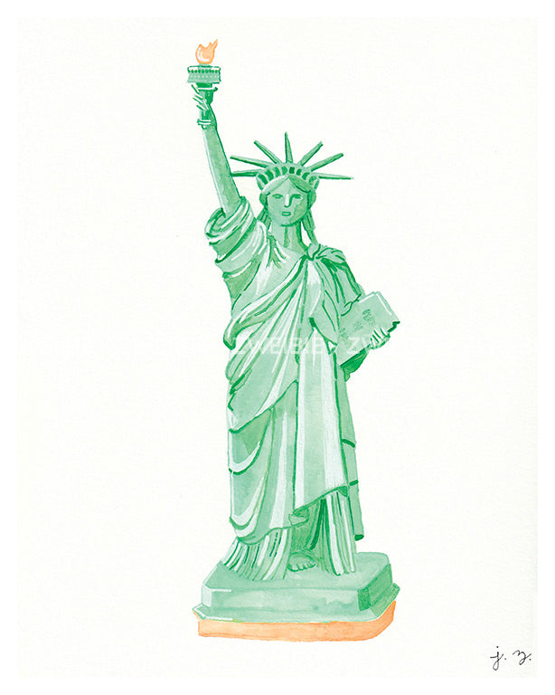 Statue of Liberty Print - 8x10