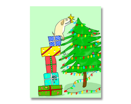 Merry Christmas Tree Card